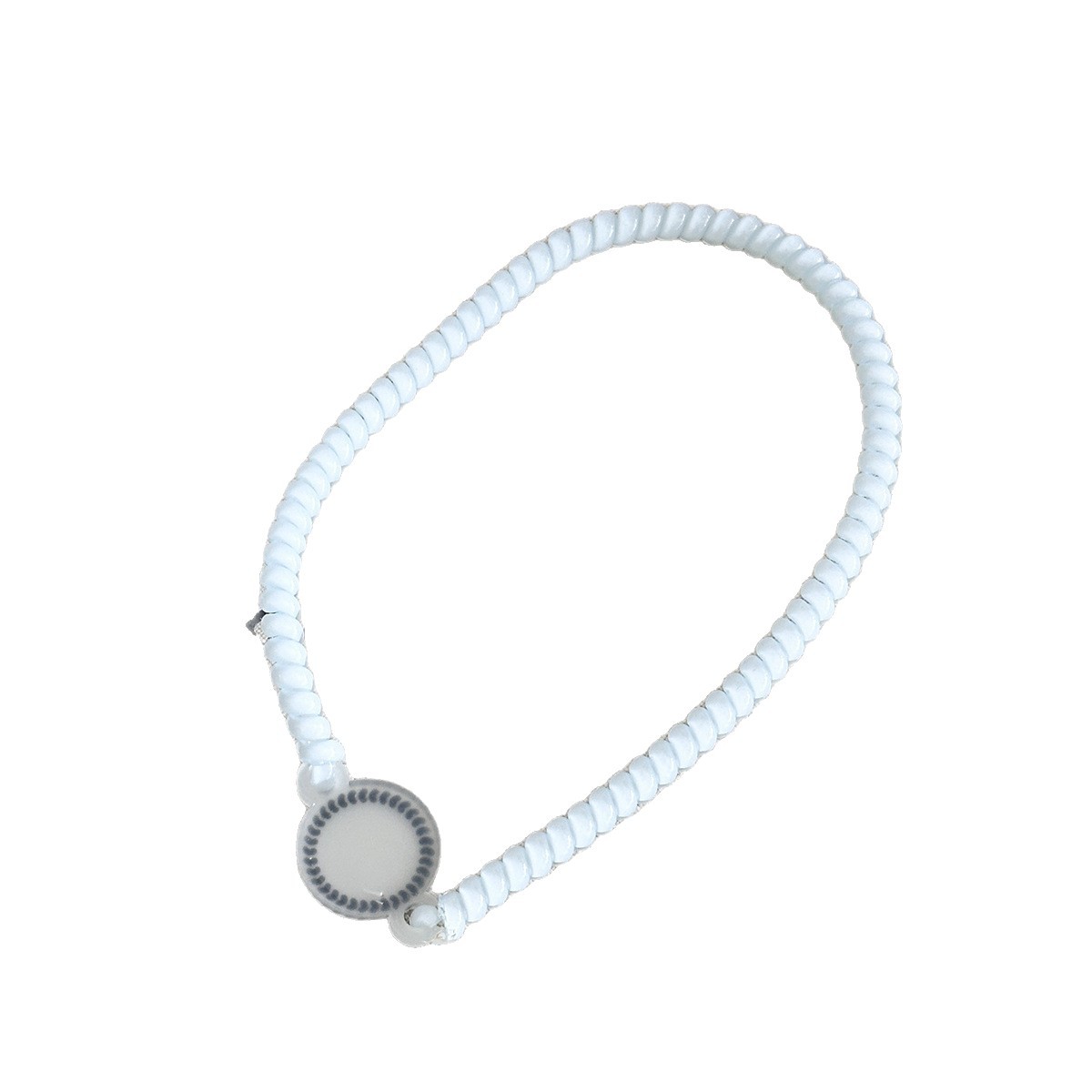 Banda para el cabello de línea telefónica Pingti para mujer TT círculo de celebridades de Internet deportes moda nicho accesorios para el cabello de cola de caballo sentido avanzado lavado de cara cuerda para el cabello