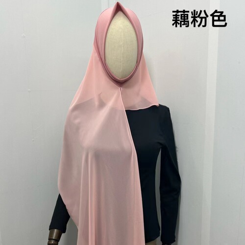 New Amazon High-Quality Chiffon All-Round Scarf Headscarf Fabric Scarf Solid Color Women Outdoor Wholesale W036