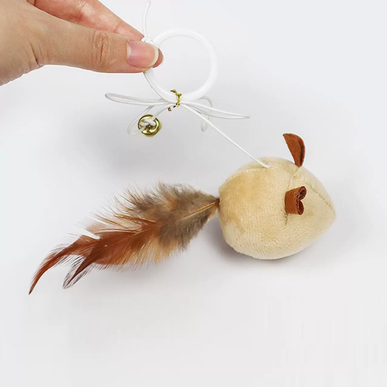 猫玩具自嗨解神器布偶小老鼠逗猫棒耐咬耐抓猫咪解闷猫玩具