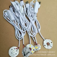 5V круглый лист светодиодная световая доска USB-свет с ночным светом светящийся основание ремесла игрушка аксессуары 31 мм