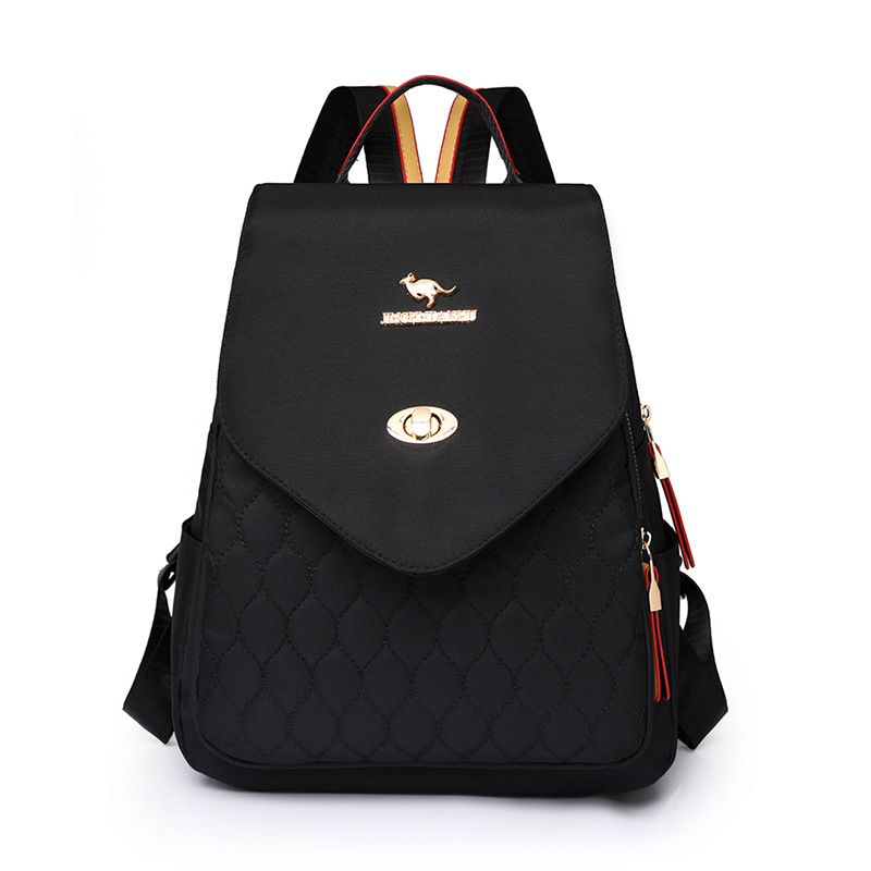 Venta al por mayor transfronteriza 2024 Four Seasons New Light Nylon Ladies Mochila de viaje de gran capacidad para viajeros de moda