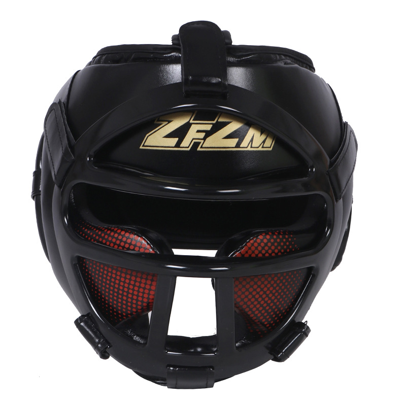 Casco de Protección Facial para Boxeo y Sanda de PU para Entrenamiento image 13