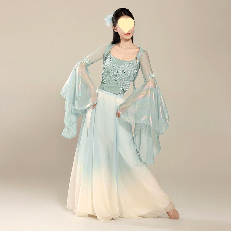 ↤↤↤Symphony blue suit (top + suspenders + pants and skirt) ↞↦↦