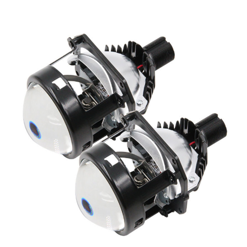 Auto LED 2,5 pulgadas lente I6S 65W doble copa original HID lámpara de automóvil reforma