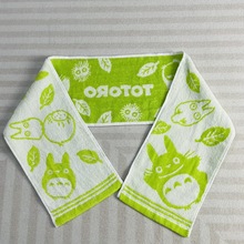 日单尾货龙猫麦乐迪卡比卡通纯棉运动巾瑜伽巾毛巾柔软吸水瑕疵