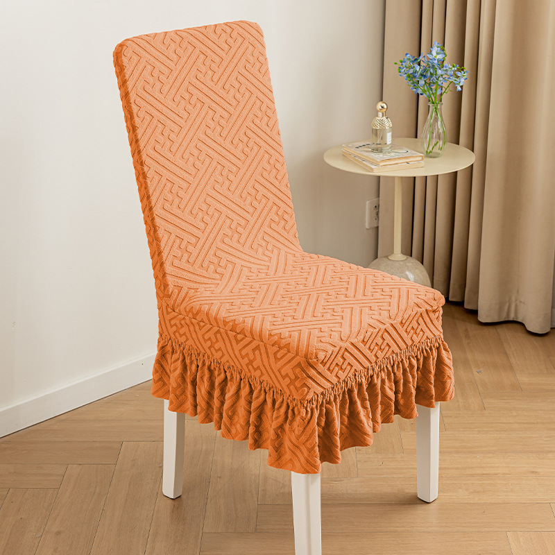 Cubierta de asiento elástico espesa esponja cojín integral cuatro estaciones general simple asiento de mesa de comedor cubierta de asiento cojín de invierno