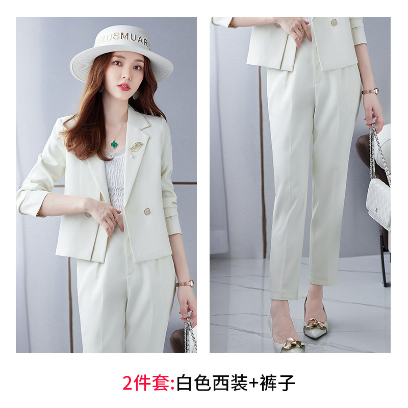 White jacket + pants YR-B026