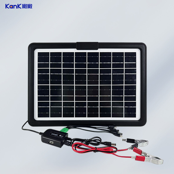 Single crystal solar-powered