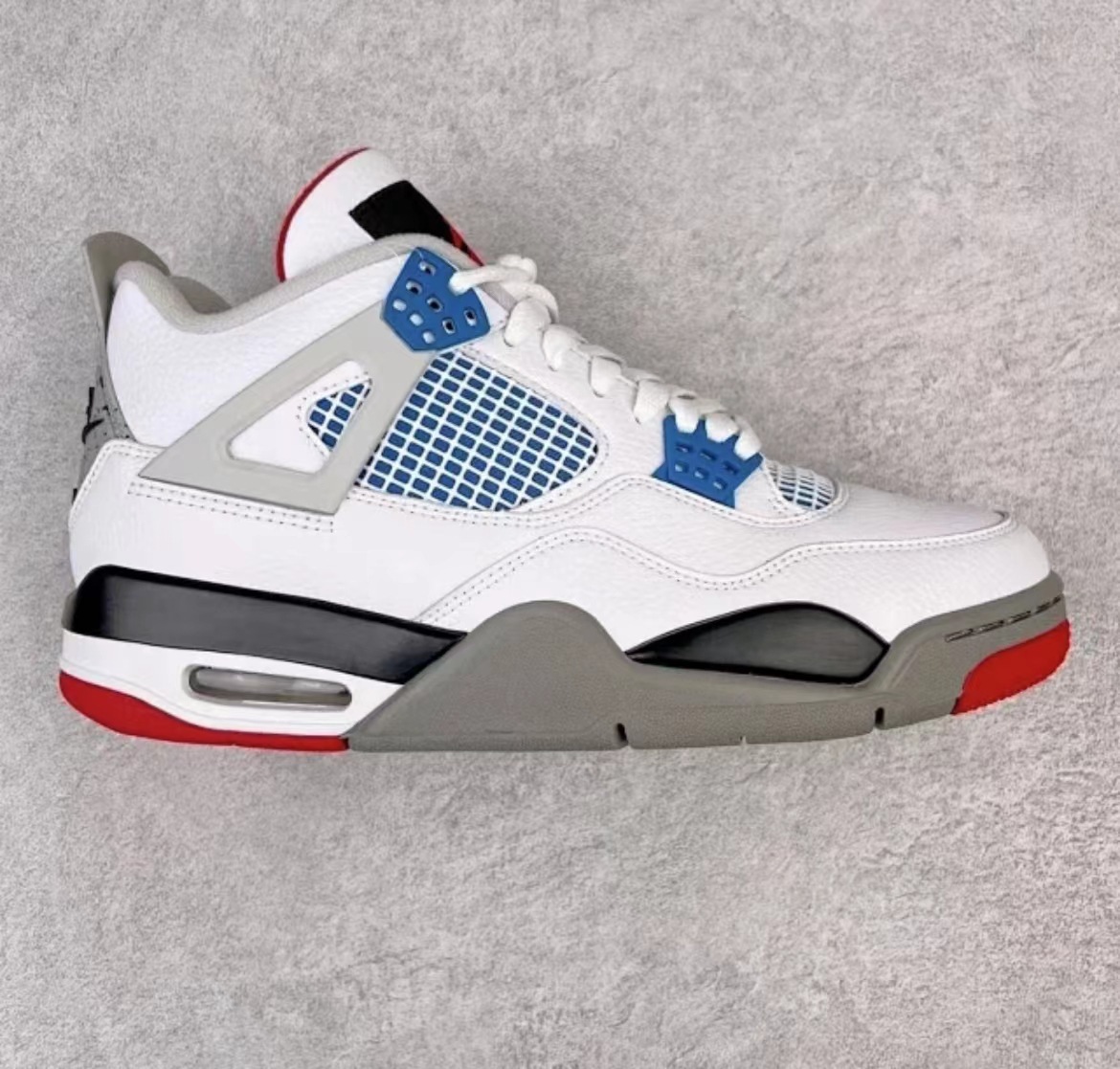 Putian AJ4 hembra eléctrica Jordan hembra eléctrica negro cemento París zapatos de baloncesto puro original Joe4 Duck Duck AJ3 zapatos de baloncesto cojín de aire