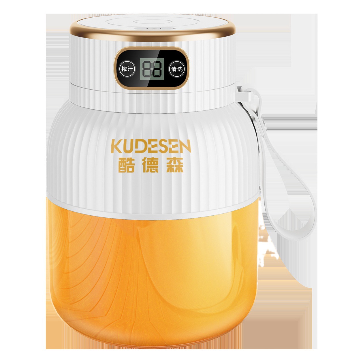 Exprimidor de gran capacidad, vaso portátil para beber directamente, triturador de jugo y hielo, extractor de jugo digital, éxito de ventas transfronterizo, jugo recién exprimido.