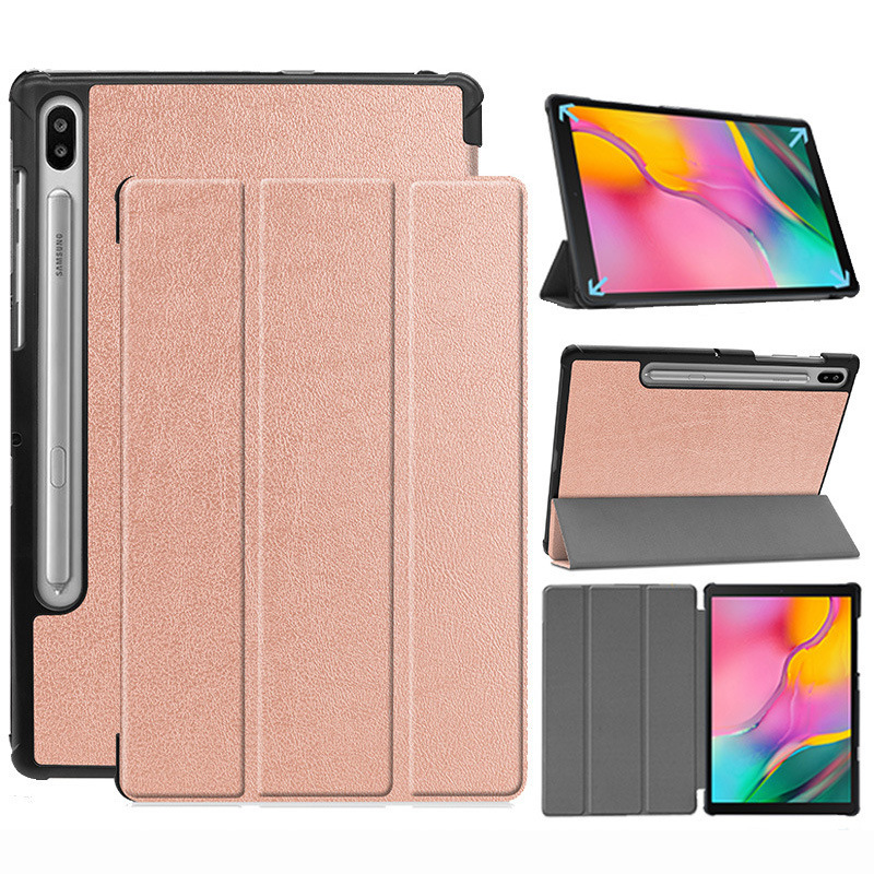 For Samsung 2020 New Tab S6 10.5 T860 tablet protective case T865 tri-fold leather case