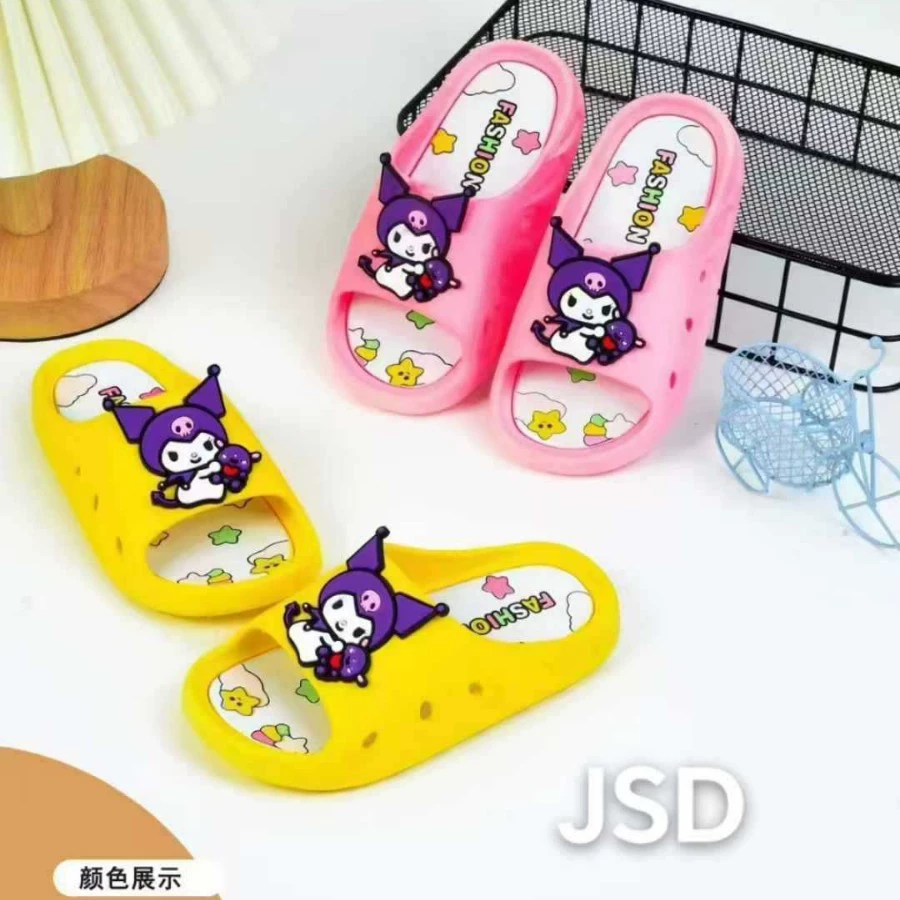 Новые детские тапочки толстая подошва мягкий мультфильм милый домашний интерьер для мужчин и женщин дети могут носить холодные тапочки оптом