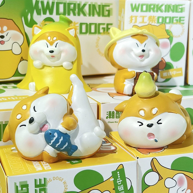 Новый милый питомец-фигура котенок стикеры Meow, защитная коробка, творческие настольные украшения, декоративные подарки на праздники
