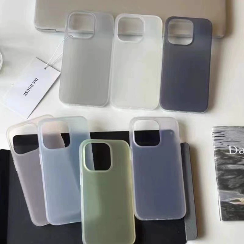 Apple, совместимый iPhone 15, матовый чехол, защитный кейс, 15promax, полупрозрачная тонировка, градиент, iphone