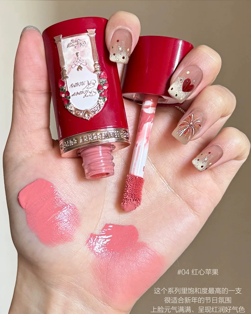 Набор косметики FlowerKnows Strawberry Cupid — бальзам для губ, румяна, тени, парфюм в подарочной коробке