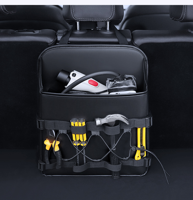 New Energy Car Charging Gun Storage Bag Multifunctional Car Trunk