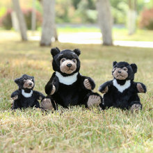 狗熊玩偶挂件钥匙扣批货小熊毛绒玩具仿真黑熊公仔礼物女生布娃娃