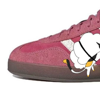 Кроссовки casual high-top (Путян Дексун) высокая версия, стиль мелкий белый клевер, размеры 35–45