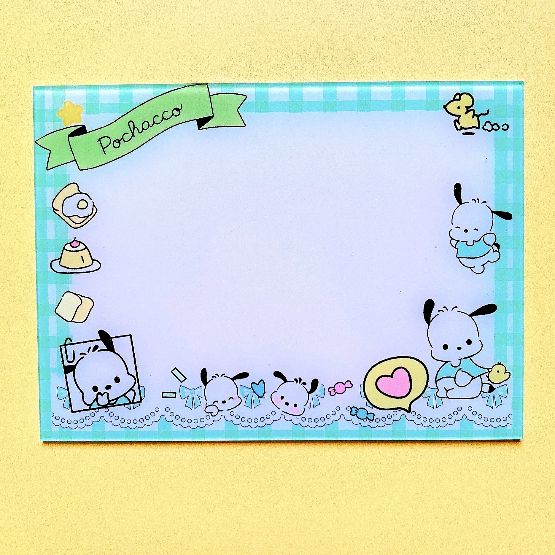 Новая акриловая пишущая доска сообщение Board Санрио Hello Kitty Kuromi кросс-бордер TK США и Япония взорванный 15см