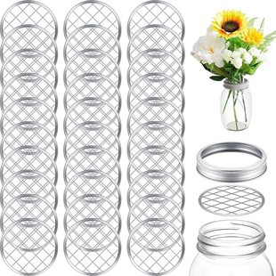 Amazon flower arrangement 70mm86mm pen holder cover mason cover mason tank split cover grid cover illustration bottle cover
