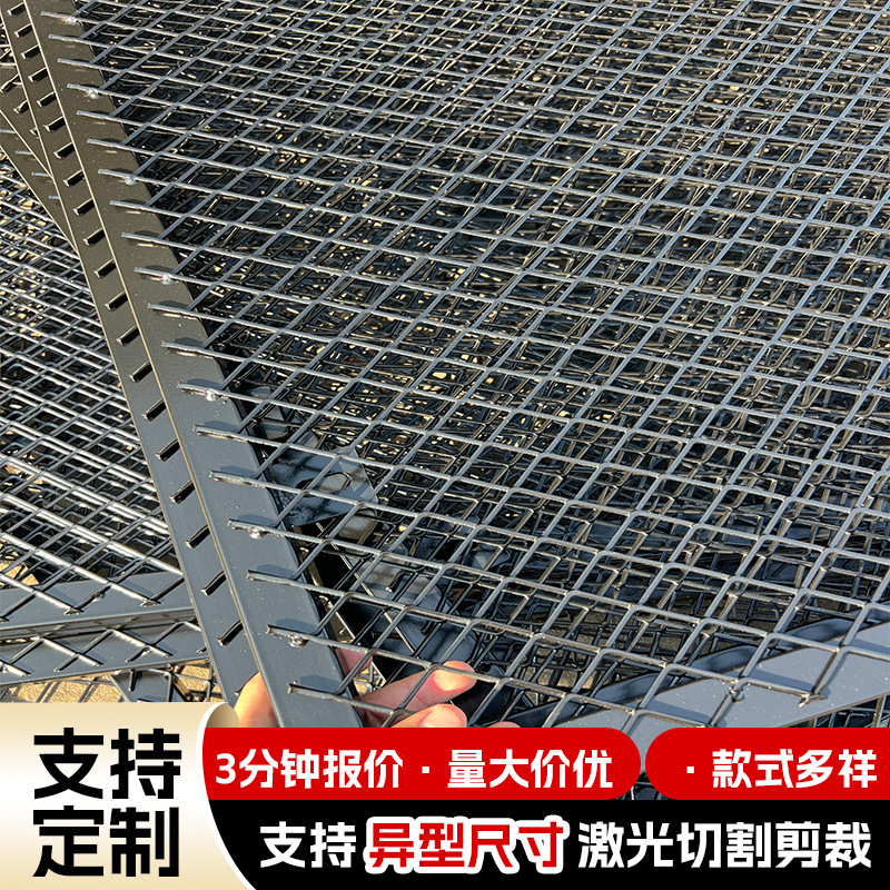 商场天花板吊顶铁丝网地铁站吊顶菱形网学校吊顶铝板网钢板网装饰