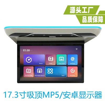 Car display, Monitor 17.3inch Ceiling-Mounted Android