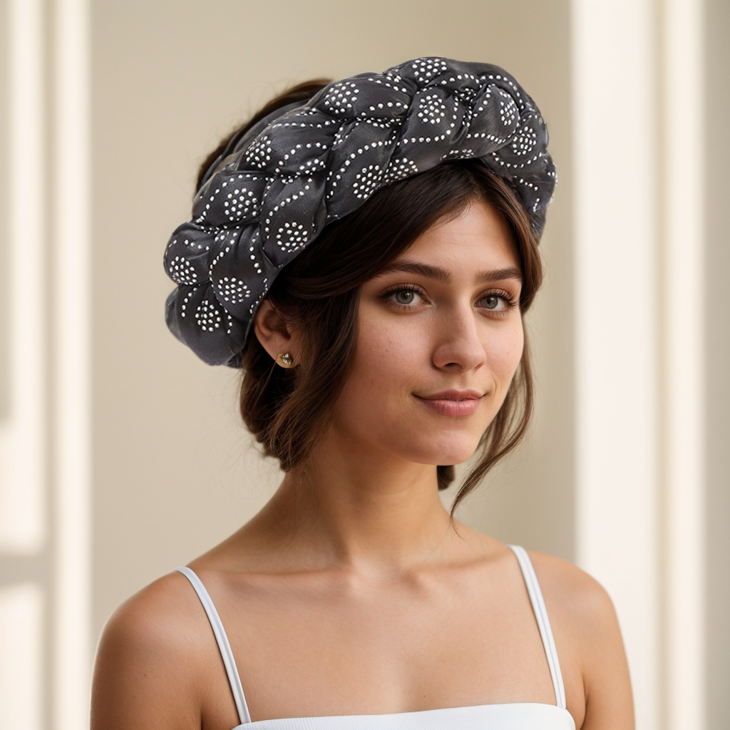 Cappello musulmano Color Ding fascia per capelli multicolore hot drill nuova treccia per capelli fascia per capelli_voghion.com