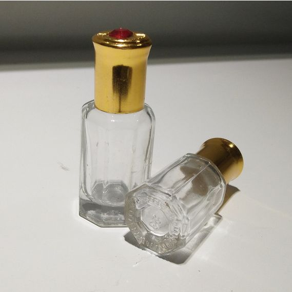 厂家现货玻璃滚珠瓶 八角玻璃香水瓶精油瓶玻璃小香水瓶