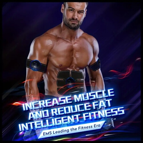 New smart ems abdominal fitness instrument abdominal muscle trainer home sports fat removal machine lazy fitness equipment abdominal muscle patch