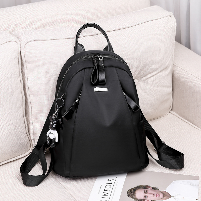 Mochila de tela Oxford 2026 para mujer, estilo coreano, moderna, sencilla, bolso de mujer a la moda, mochila pequeña informal de nailon para viaje image 4