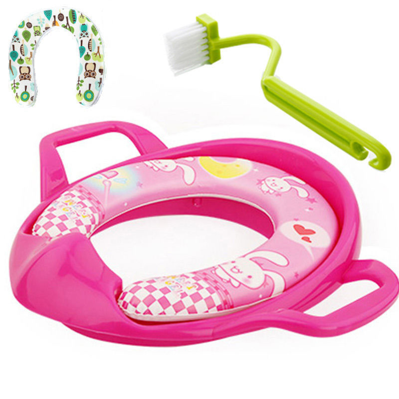 子供の便器の輪の赤ちゃんの便器の輪の子供の男の子の女の子は大きくて座ります。|undefined