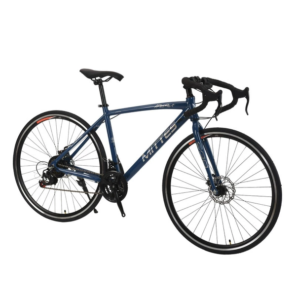 Black double disc brake