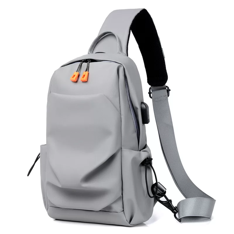 Fashionable chest bag, shoulder bag, universal one-shoulder bag, for import, Korean style, wholesale, custom-made