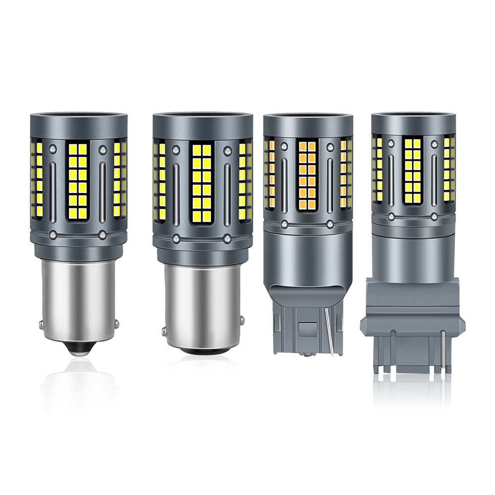 Car LED high -gloss shift light decoding 1156 84 light 7440 2016 84SMD 1157 brake light