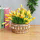 Princess basket large + yellow magnolia bag