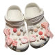 On behalf of the hair cartoon cat hole shoes accessories fabric bow diy shoe buckle accessories removable decorative buckle shoe flower