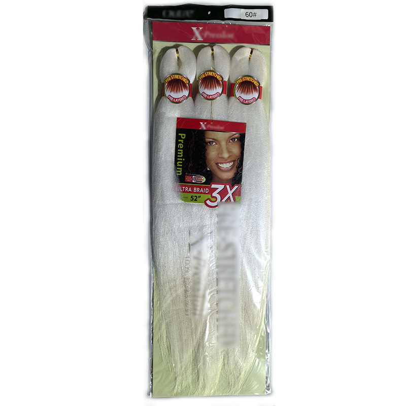 3X pre-estirado EZ trenzado cabello de tres piezas fabricantes al por mayor