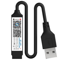 5V-24V bluetooth RGBライト付きコントローラ携帯電話コントローラタイミングスイッチ音楽モード