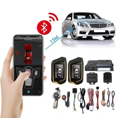 PKE one-button start app mobile Car anti-theft device