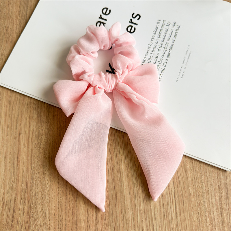 18g Weight Hair Tie Hair Accessories Type 1 Piece Quantity Casual, Holiday, Street Occasion Cloth Material Flower Pattern All Seasons Season Women's Gender Elegant, Sweet, Simple Style Style Elegant Sweet Simple Style Women's Flower Cloth Hair Tie 8