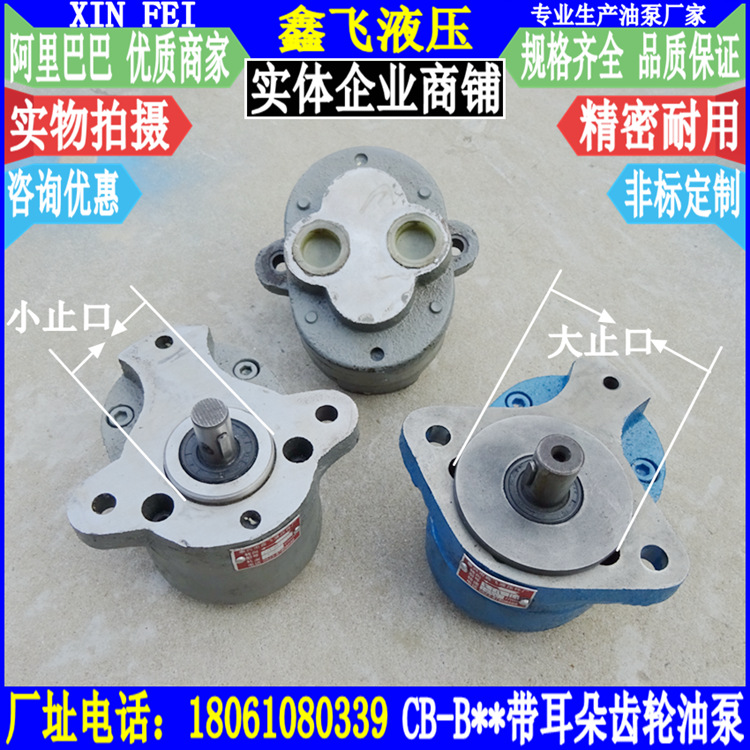 CBW-16202532LRB齿轮油泵泵头TCBW-B16B20B25B32工程机械专用