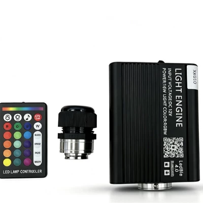 Other lights, starry sky car sound-controlled fiber