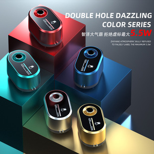 Lithium battery power failure oxygen pump AC/DC aerator European and American Standard super large volume bass new air heater TikTok recommend