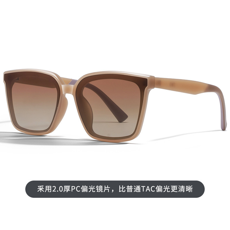 网红爆款墨镜女高级感防晒TR90防紫外线时尚太阳镜非gm墨镜批发|undefined