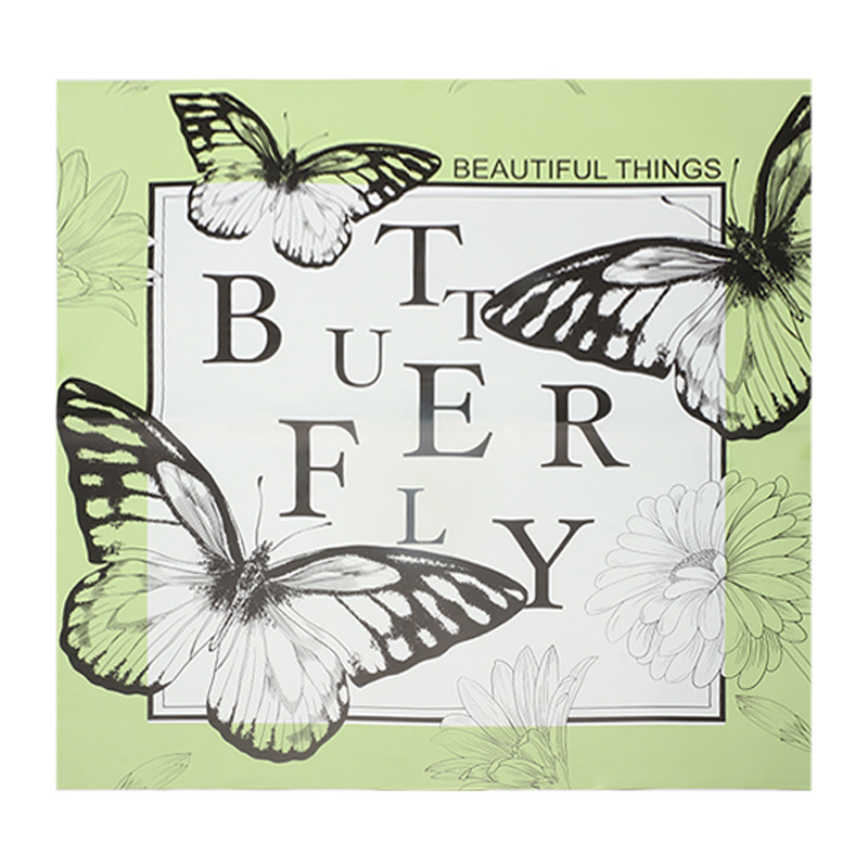 Huaxi Dream Butterfly Paper embalaje de flores comercio exterior transfronterizo al por mayor florista bouquet Ouyaday papel de regalo de flores