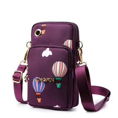 factory new pattern Mobile phone bag Inclined shoulder bag halter Mobile phone bag Mini Vertical section run Arm bag Small change Bag