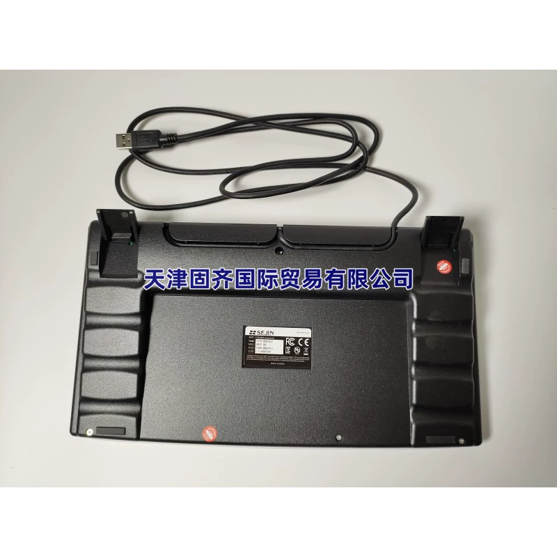 SEJIN SPR-8695TU индустриальная клавиатура, чёрная с трекболом, USB интерфейс