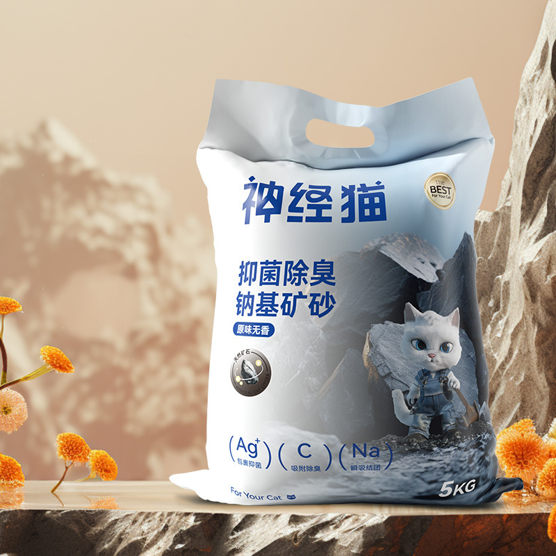 Pequeño suave natural desodorante bentonita gato casa gato limpieza pala mierda desvanecimiento olor mascota gato suministros grande