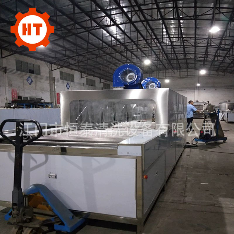 恒泰玻璃喷淋清洗干燥机 工厂自动化设备 玻璃瓶罐清洗机