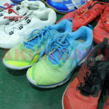 工厂批发透气减震跑步鞋二手网面透气男生舒适国产品牌羽毛球鞋